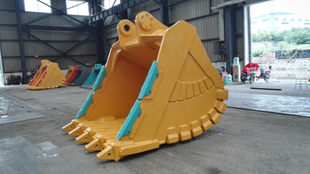 Heavy Duty Excavator Bucket Rock Type E320 1.2cbm Construction Machinery Heavy Equipment Spare Parts