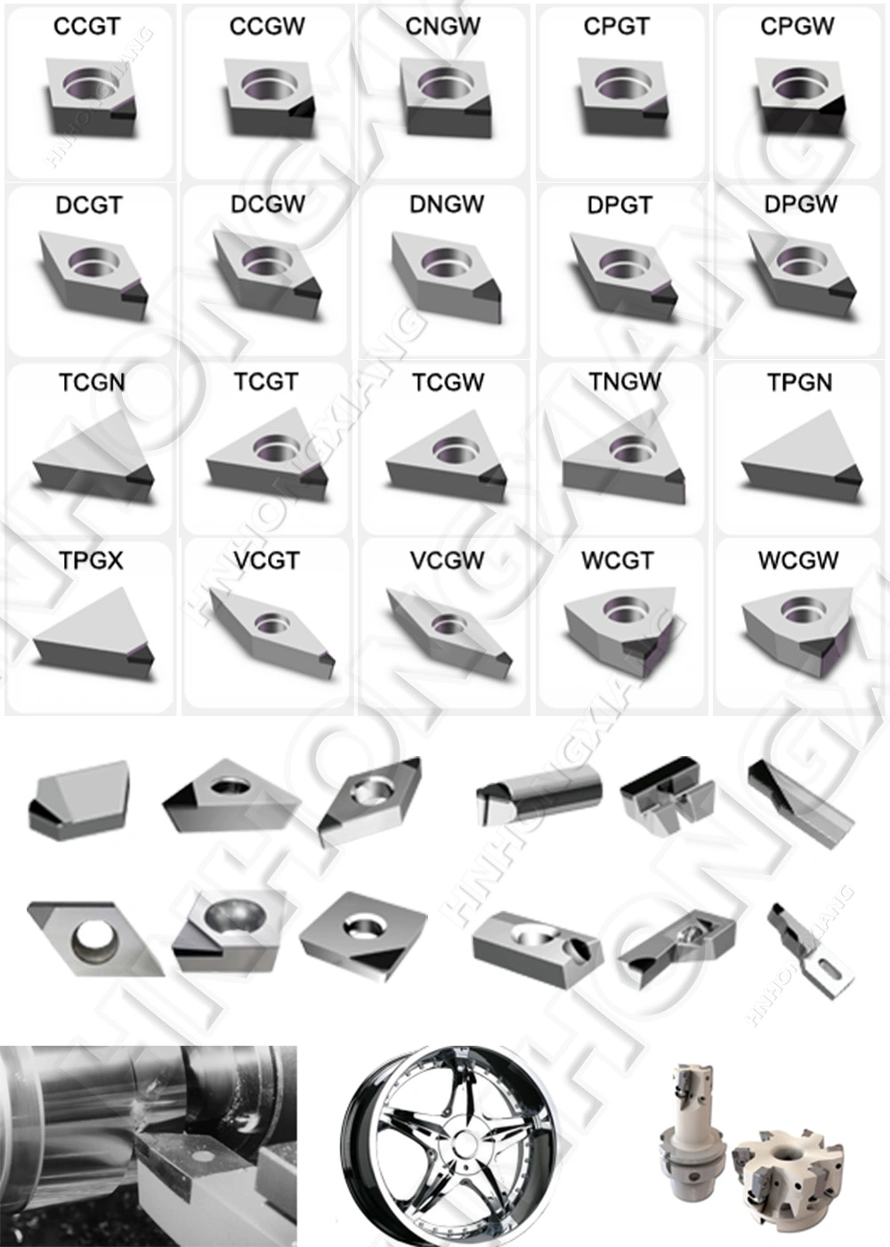 CBN PCD Turning Inserts PCD/PCBN Cutting Insert for Harden Steel