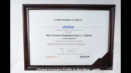 귀금속 스테인레스 스틸 합금 CNC 터널 드릴링 가공 마이크로 로봇 부품